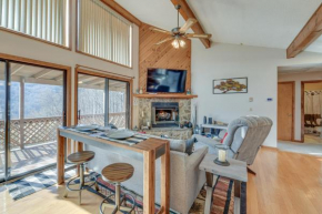 Maggie Valley Mountain Escape with Fireplace and Deck!